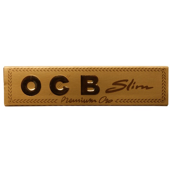OCB Rolling Papers- OCB Premium ORO Gold Kingsize Slim Papers