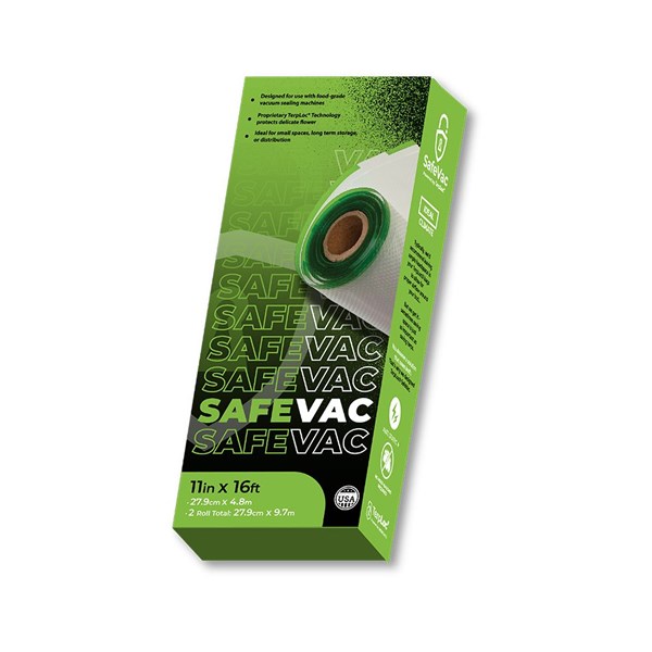 Grove Bags SafeVac Terploc 11″ Vacuum Rolls - 2 Pack